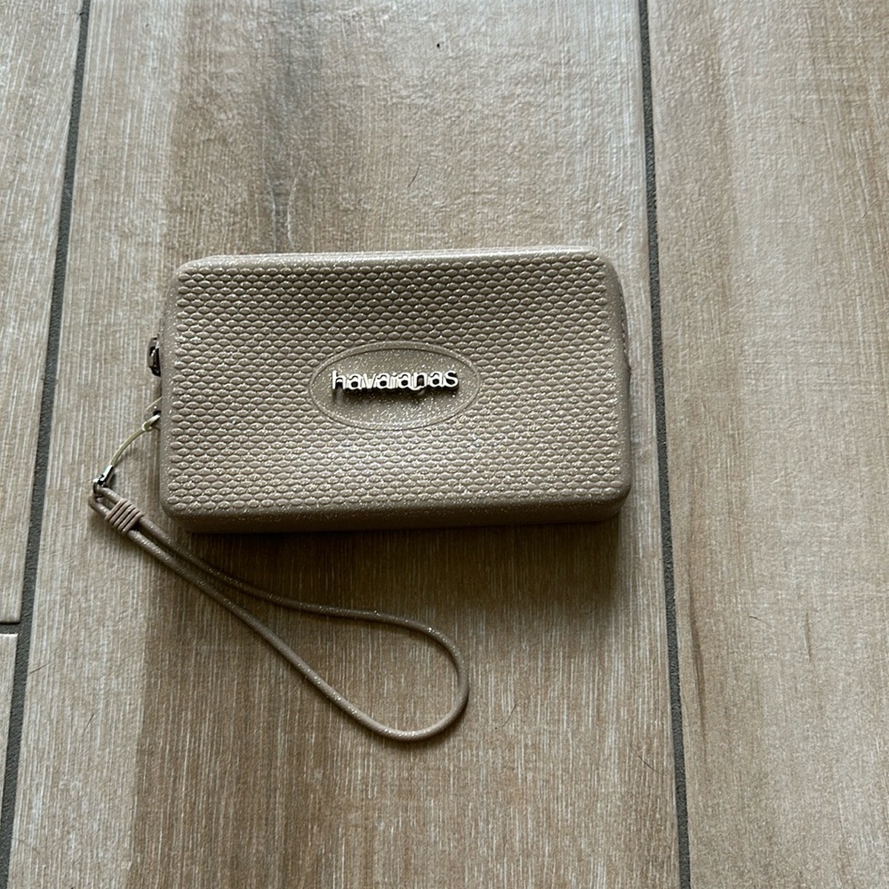 Havaianas Gold Sparkle Purse